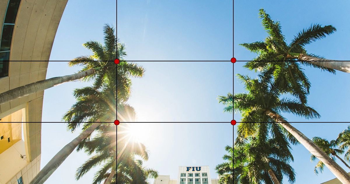 Wrong way to use the rule of thirds