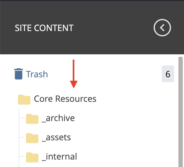 The Root Folder