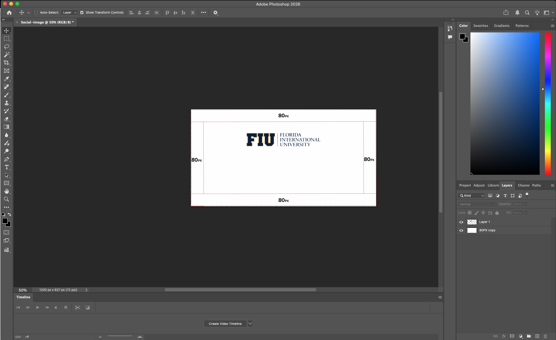 branding requirements on social share image.