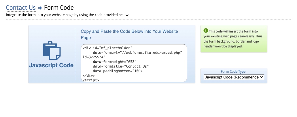 Webforms Javascript Code