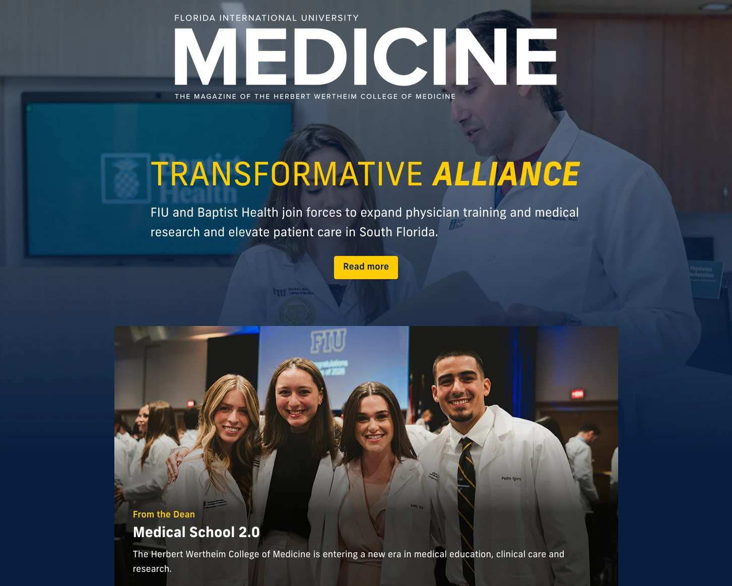 FIU Medicine Magazine